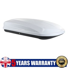 320L Roof Box White 75KG