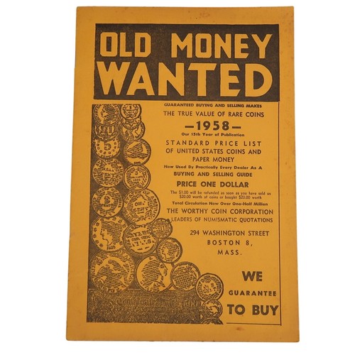 Old money wanted worthy coin - wanted,