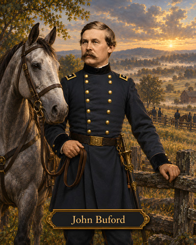 John buford with gray - a,