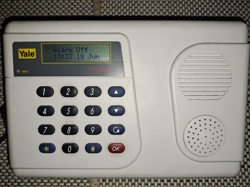 Yale alarm system control - yale,
