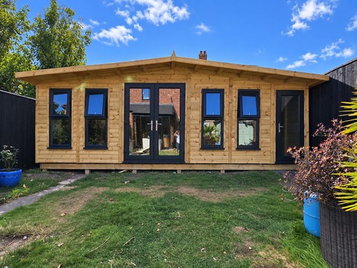 23x12 garden summer house bar - house,
