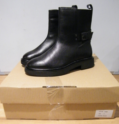 Ladies womens black leather - ladies,