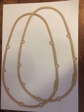 2 x Primary Cover Gaskets - Triumph Unit 650/750,  1963-73, T120, T140, etc