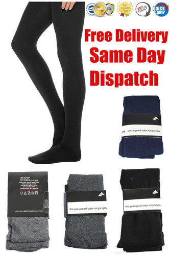 Girls cotton rich school - cotton,