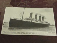 Postcard. Titanic, White Star