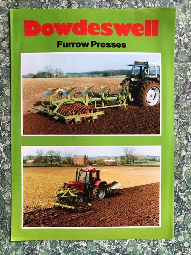 Dowdeswell furrow presses - dowdeswell,