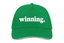 Winning Baseball Hat Cap Gift Christmas Funny Cool Statement Joke Nerd Geek Win