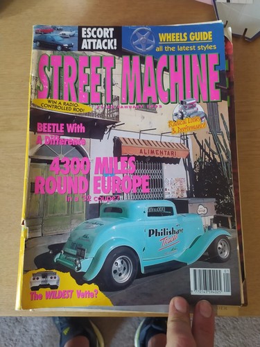 Street machine january 1992 - machine,