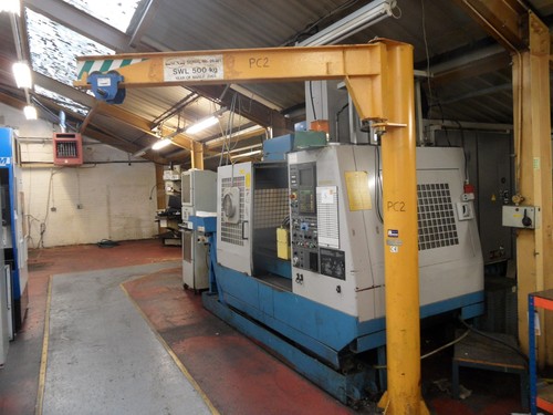 Pillar swing jib crane - crane, 500kg