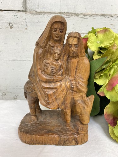 Carved olive wood holy - olive,