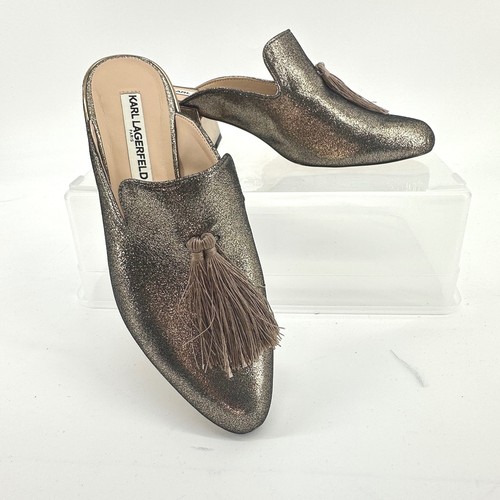 Karl lagerfeld tassel mule - lagerfeld,
