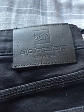 Alpinestars Radon motorbike Black jeans 36 waist Regular 