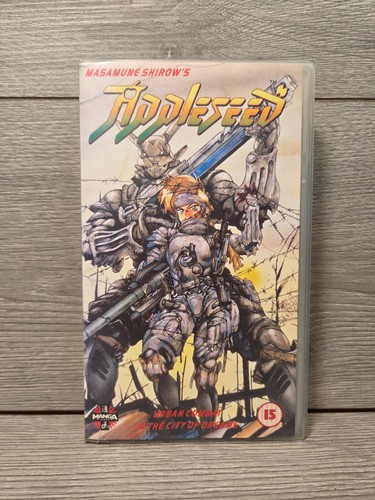 Appleseed vhs manga video - appleseed,