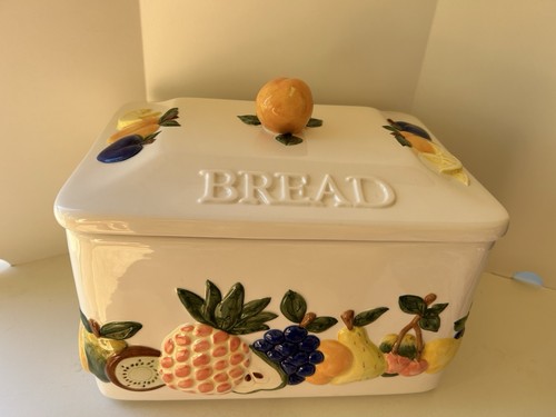 Vintage rayware ceramic bread - vintage,