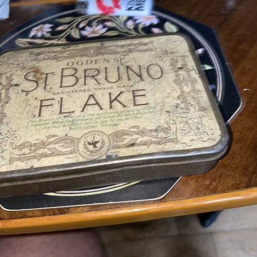 Vintage tobacciana tins - tins, ogdens