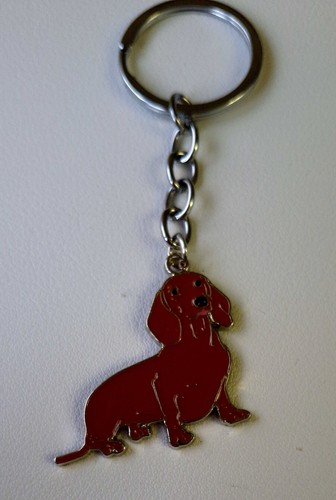 Dachshund keyring sausage dog - sausage,