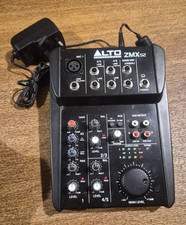 Alto ZMX52 5 Channel Compact Mixer Audio Mixing -  Fully Working
