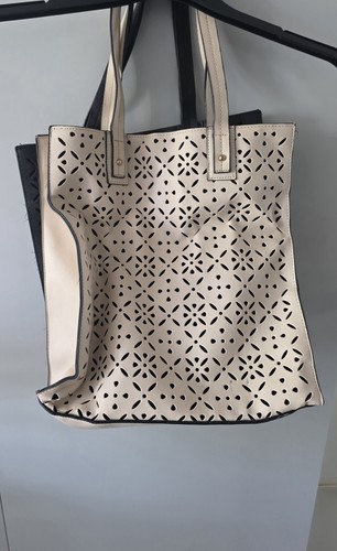 Black cream cut out faux - cream,