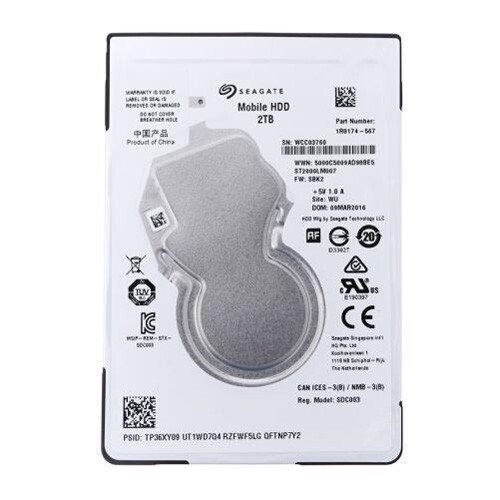 Seagate mobile hdd 2tb - hdd,