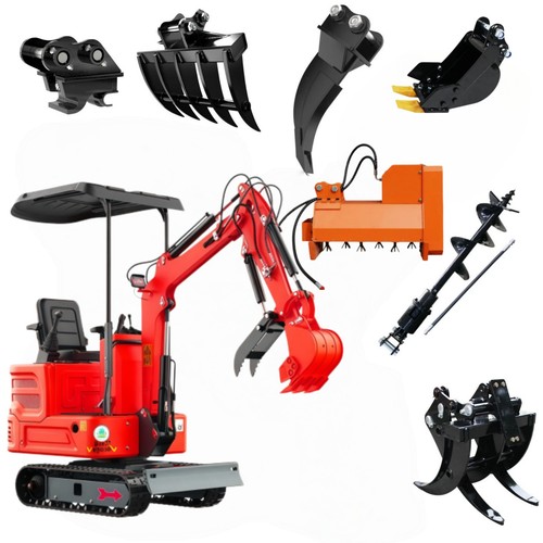 Ton mini excavator tracked - excavator,
