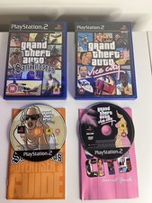 GTA San Andreas and Vice City Sony PlayStation 2 PS2
