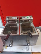 Buffalo Twin 8L Deep Fat Fryer