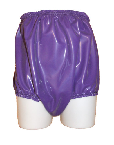 Latex rubber panties - latex,