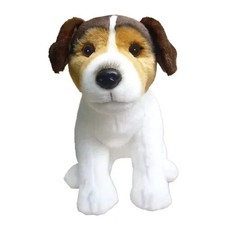 Jack Russell Dog Tri Coloured Plush Soft Toy 12" faithful friends, puppy cuddly