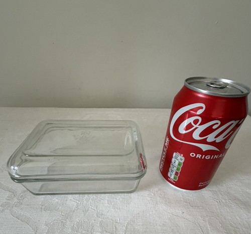 Jaj pyrex clear glass butter - pyrex,