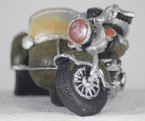 12cm motorcycle with sidecar - 12cm,