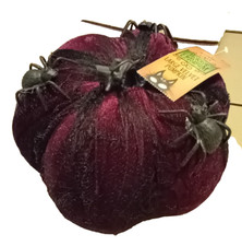George, Large Velvet Pumpkin