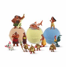 3 Bath Bombs with Moana Toys