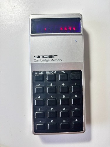 Sinclair cambridge memory - sinclair,