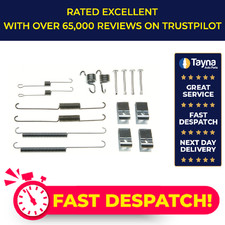 Brake Shoe Fitting Kit fits FORD ESCORT Mk5, Mk6 1.8D Rear 90 to 00 TRW 6530688