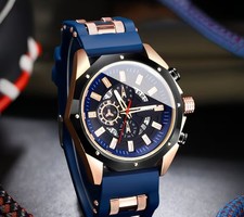 Quartz Watch with Silicone