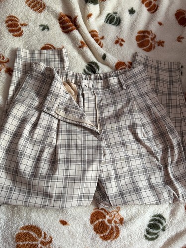 Monki plaid straight - plaid,