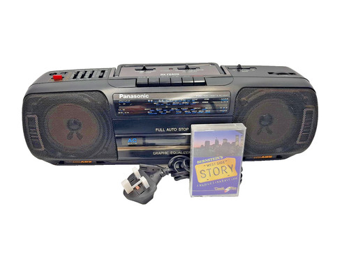 Panasonic fs420 boombox - panasonic, rx-fs420