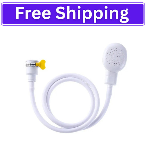 Single tap shower - tap, attachment