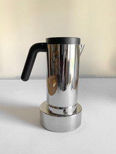 Alessi Espresso Coffee Maker - stainless - Design Wiel Arets 2008 Italy - 6 cup