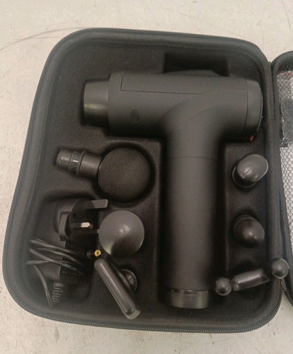 Massage gun with attachments - with,