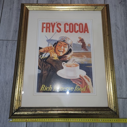Vintage fry cocoa rich in - 'rich,