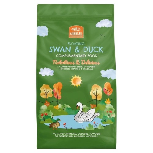 Wild nibbles floating swan - wild,