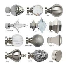 35mm Curtain pole FINIALS