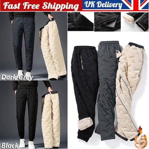 Winter mens fleece lined - fleece,
