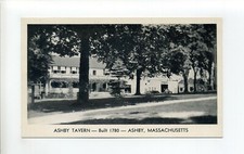 Ashby mass vintage postcard - ashby,