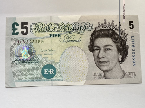 Five pound elizabeth ii - pound,
