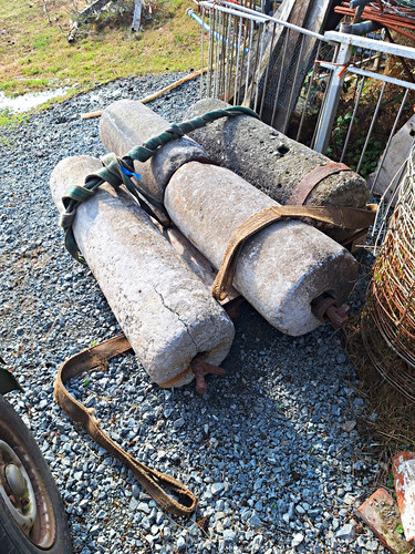 Heavy cylindrical concrete - cylindrical,