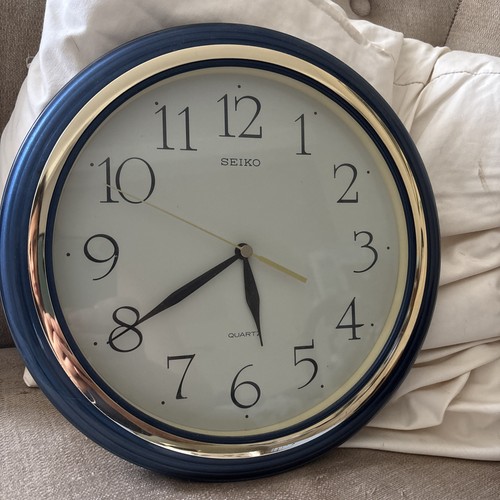 Seiko quartz wall clock - seiko,