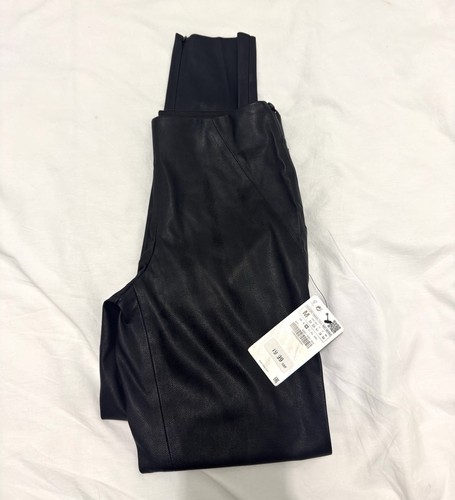 Zara faux leather - leather, leggings