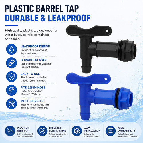 Water butt beer barrel tap - butt,